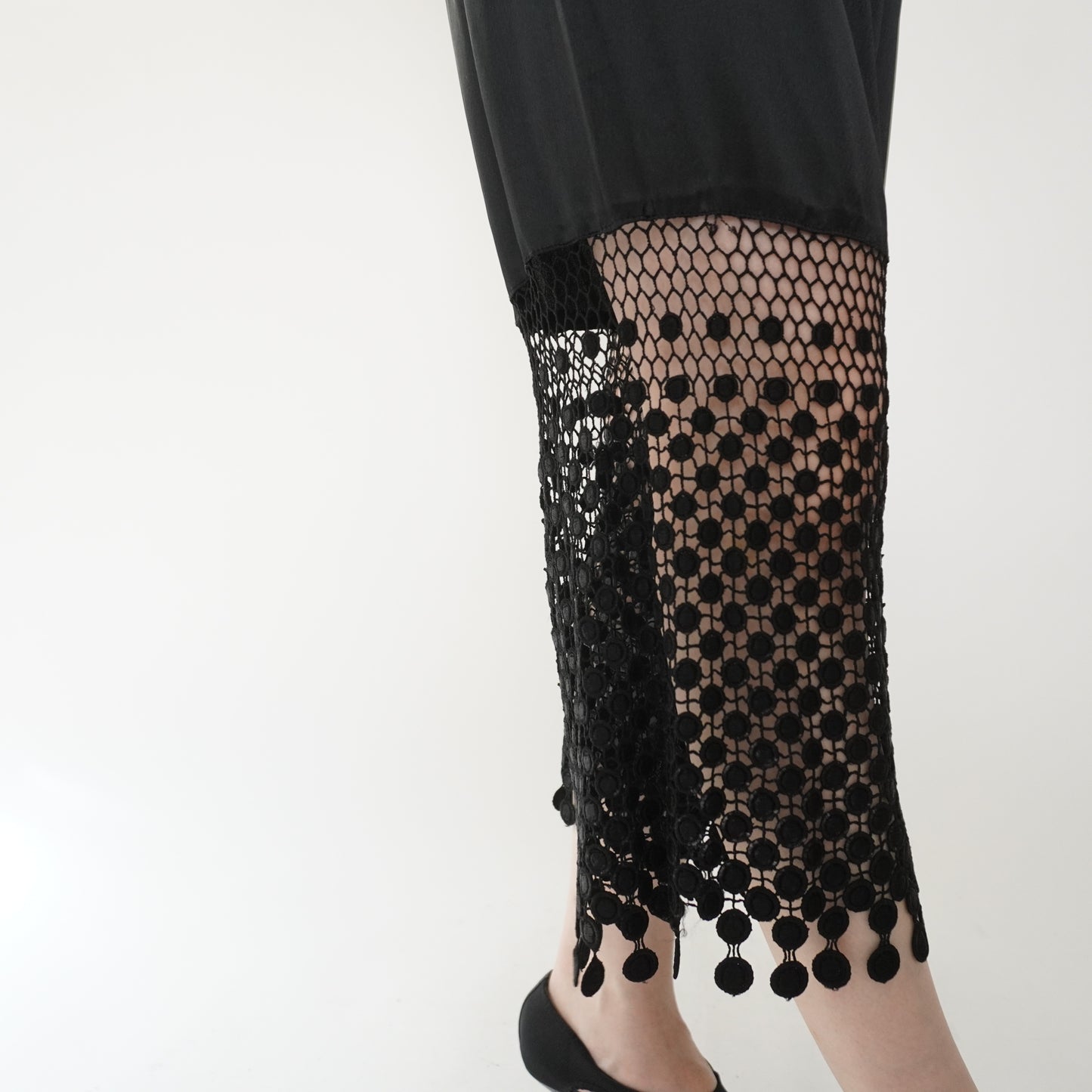 90s Crochet Design Pants