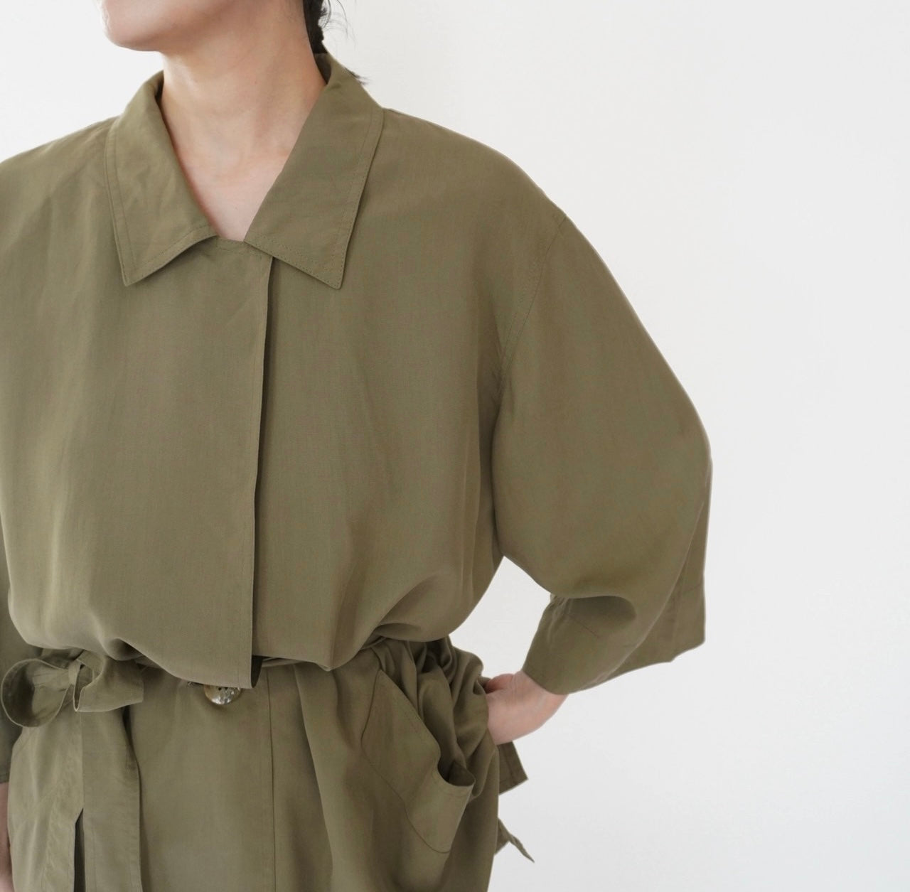80s Silk Light Jacket Made in Italy