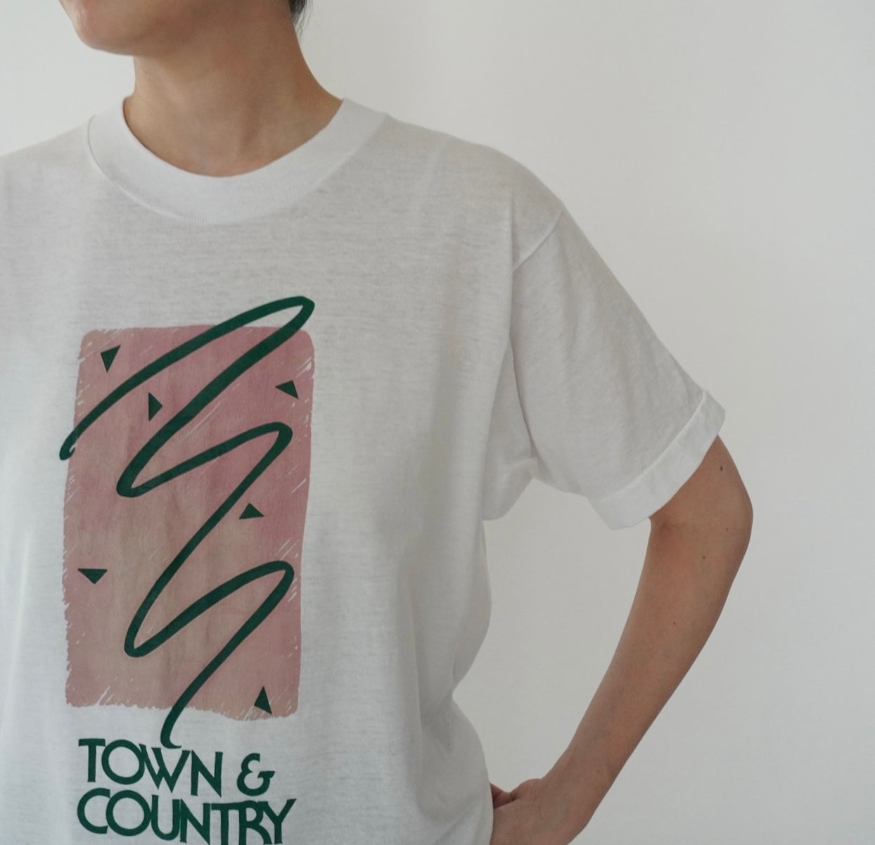 80s Printed T-shirt Made in USA