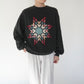 90s Patchwork Design Sweater Made in USA