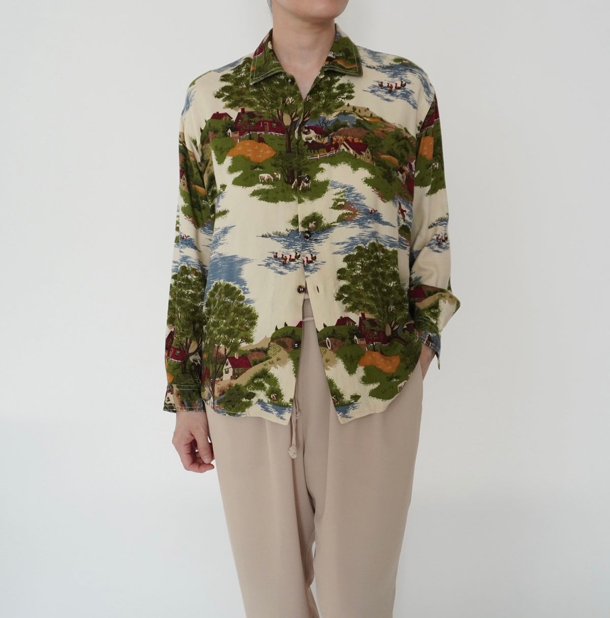90s Printed Shirt