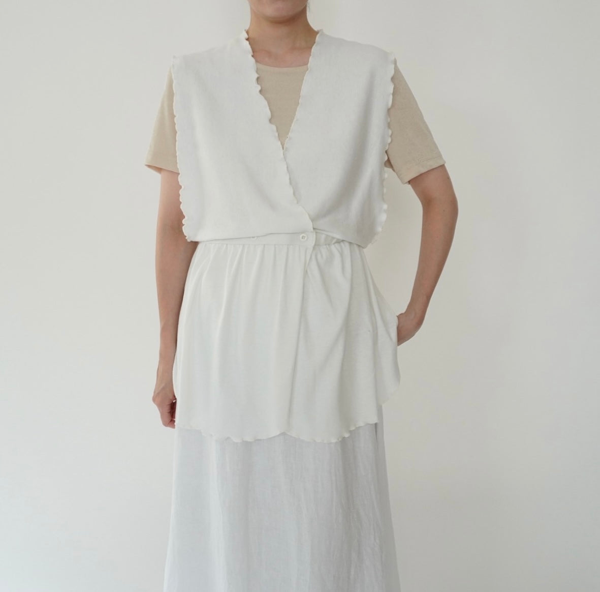 80s Sleeveless Top Made in USA