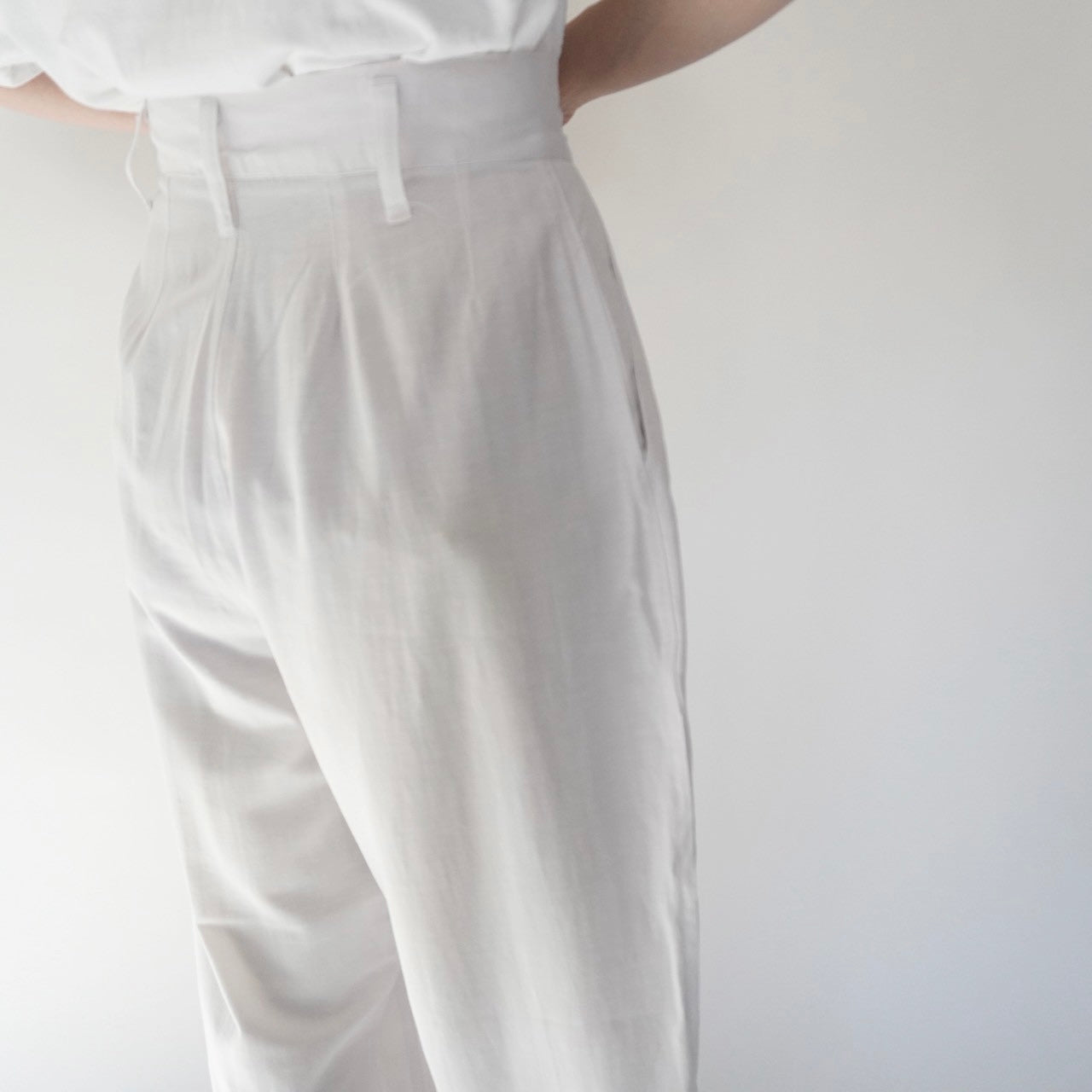 80s Design Wide Pants