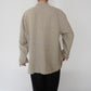 90s Linen x Cotton Design Shirt