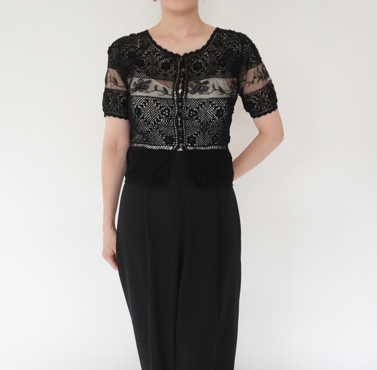 Crochet  Lace Design Top