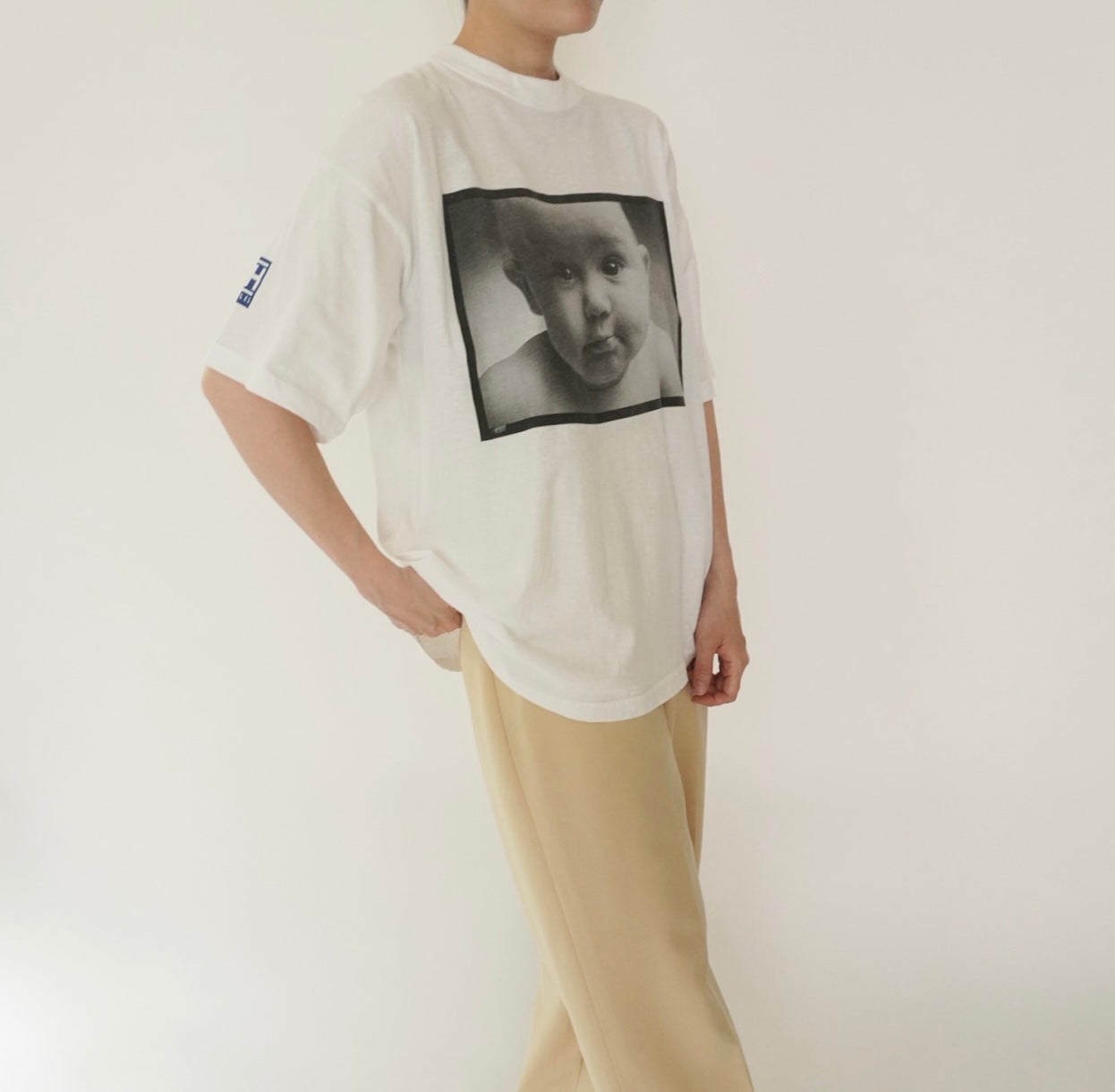 90s EURO Photo Printed T-shirt