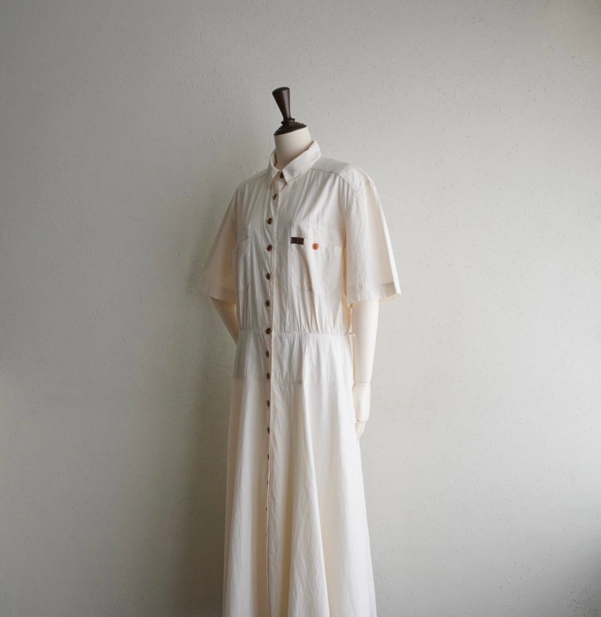 90s Maxi Shirt Dress