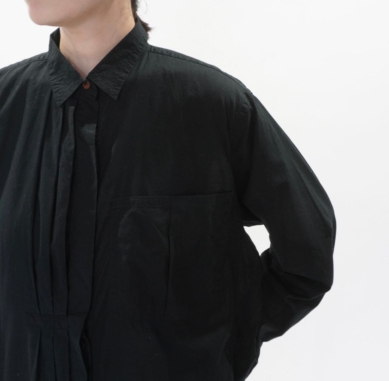 80s Pleated Desigh Shirt