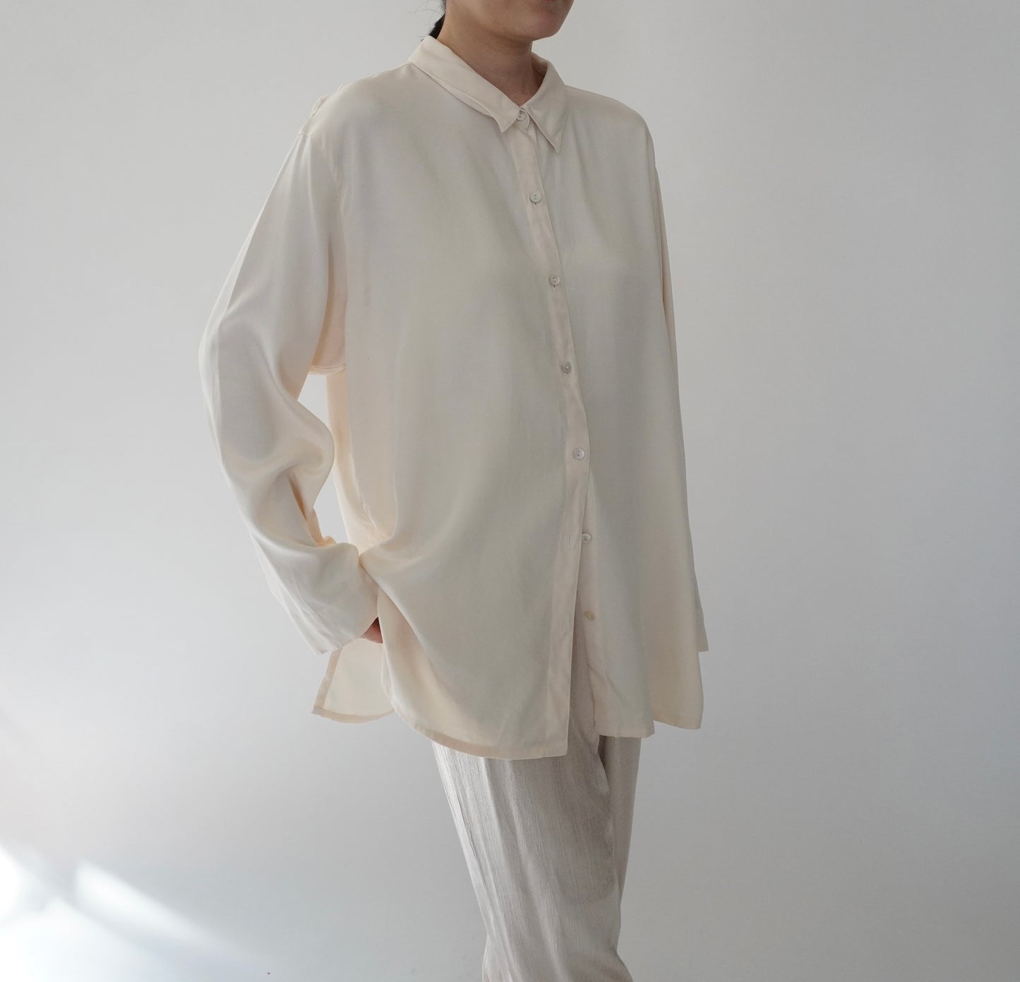 90s Silk Shirt