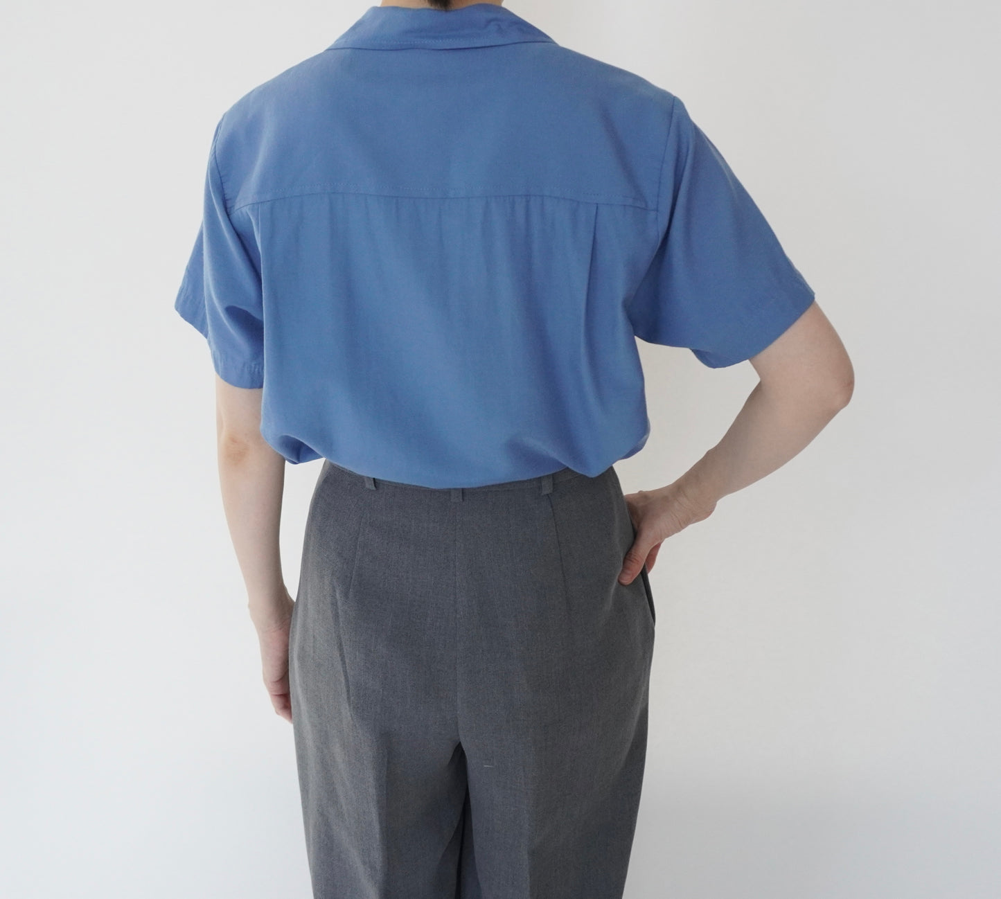 90s Blue Shirt
