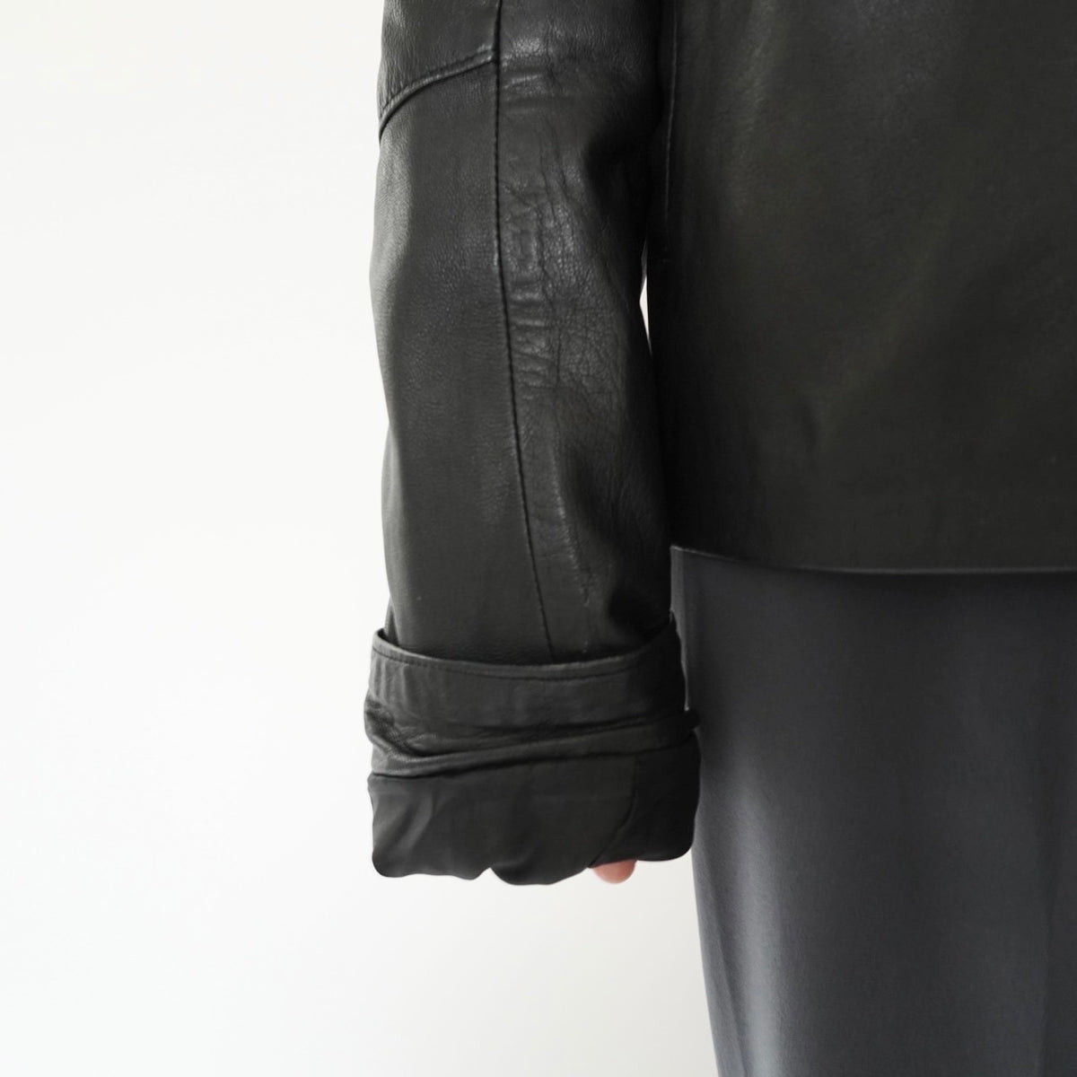 90s Leather Jacket Made in Italy