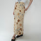 90s Floral Print Skirt Made in Italy