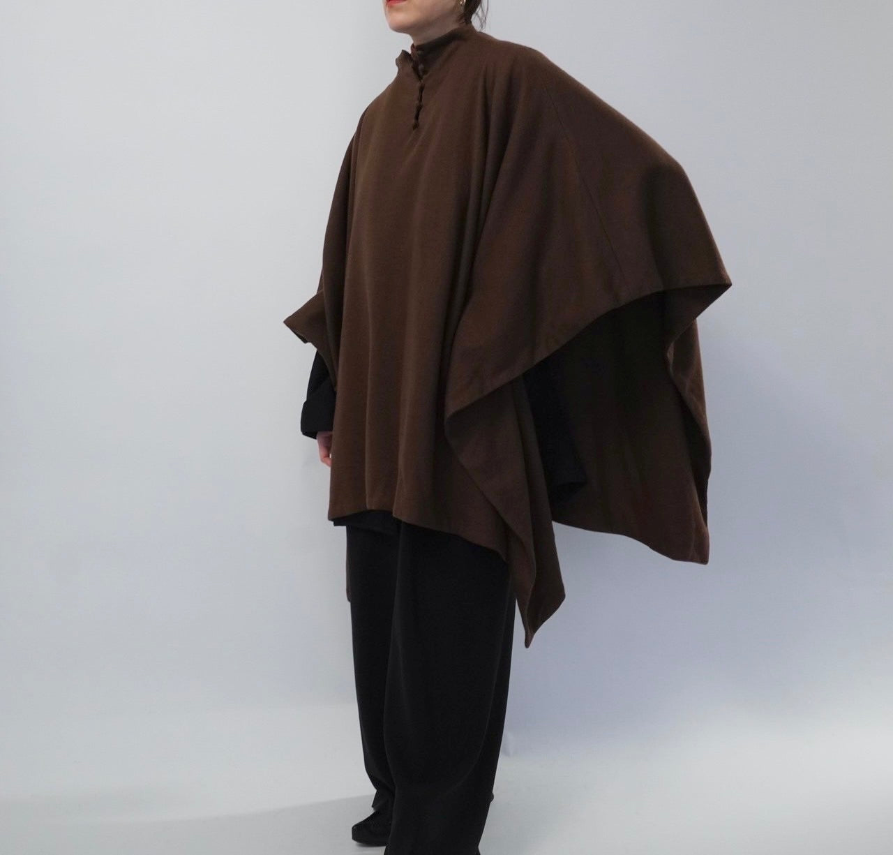 80s Brown Cape