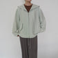 90s Linen×Silk Hoodie Jacket