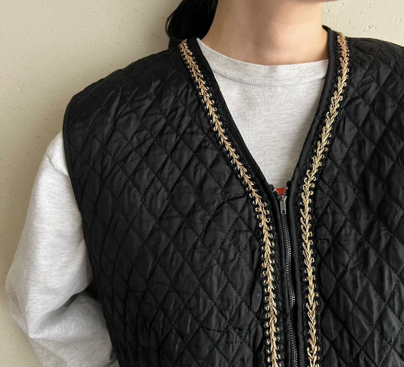 60s Quilted Vest