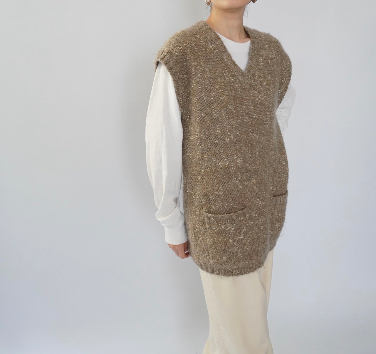 80s Mohair Knit Vest