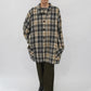 90s Plaid Light Jacket