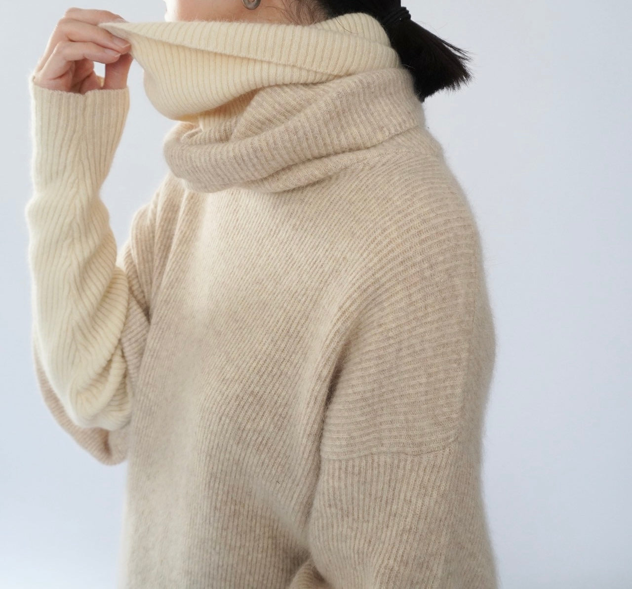 80s Angora Knit Dress