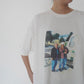 90s Photo Printed  T-shirt Made in Ireland