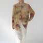 90s Printed Sheer Shirt Made in USA
