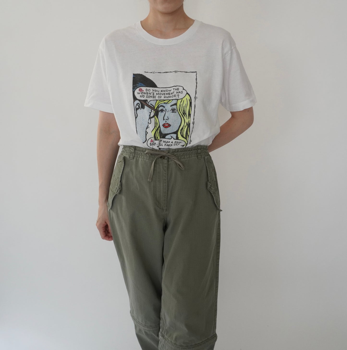 80s Printed T-shirt Made in USA