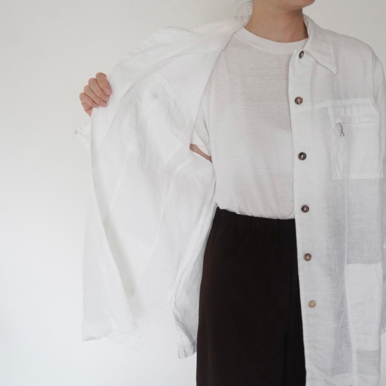 90s EURO Linen Light Jacket