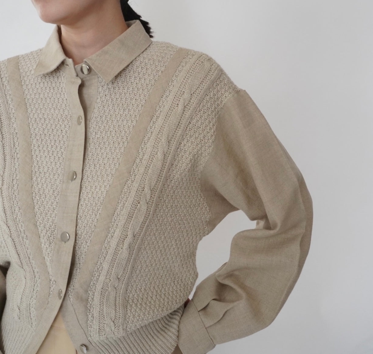80s EURO Linen Light Jacket