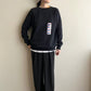 90s Black  Sweater Made in USA Dead Stock
