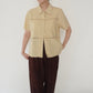 90s Design Linen Shirt