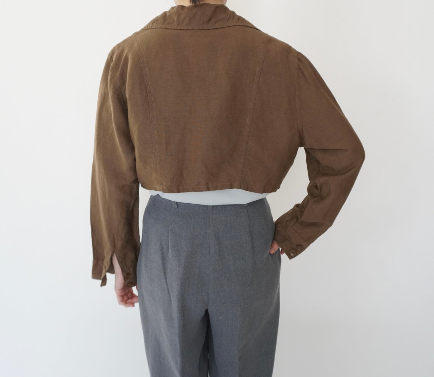 90s Cropped Light Jacket