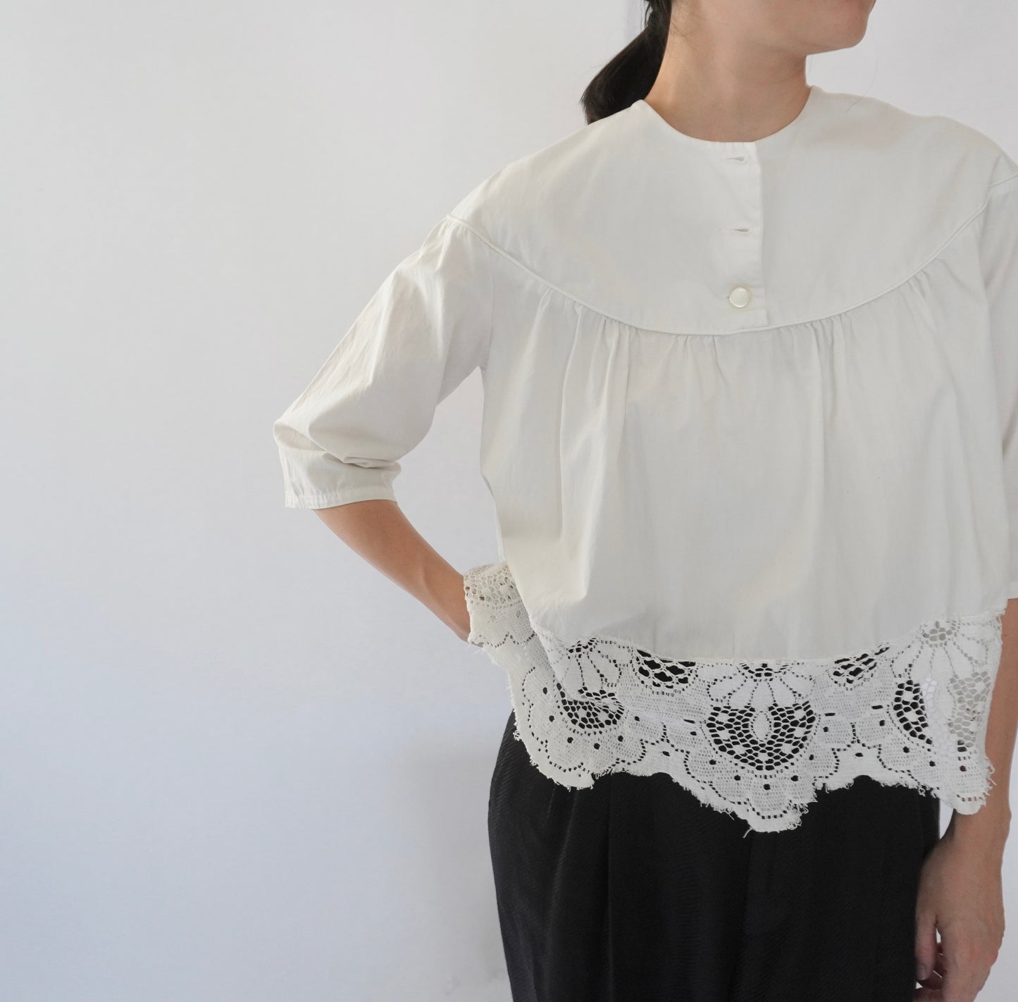 60s Lace Blouse