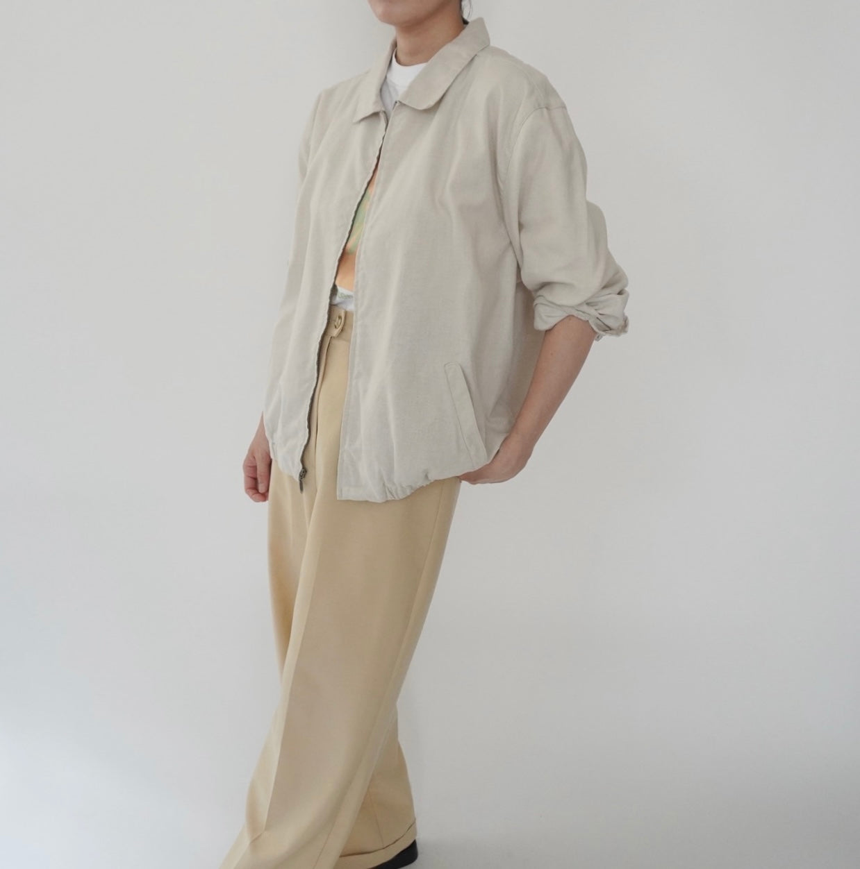 90s Linen Light Jacket