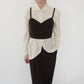 90s EURO Suede Camisole Top