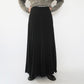 90s Maxi Pleats Skirt Made in USA