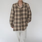 90s Plaid Shirt Jacket