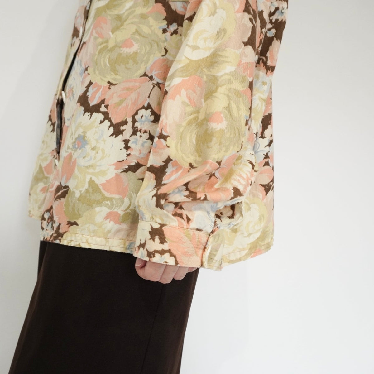 90s Flower Pattern Shirt