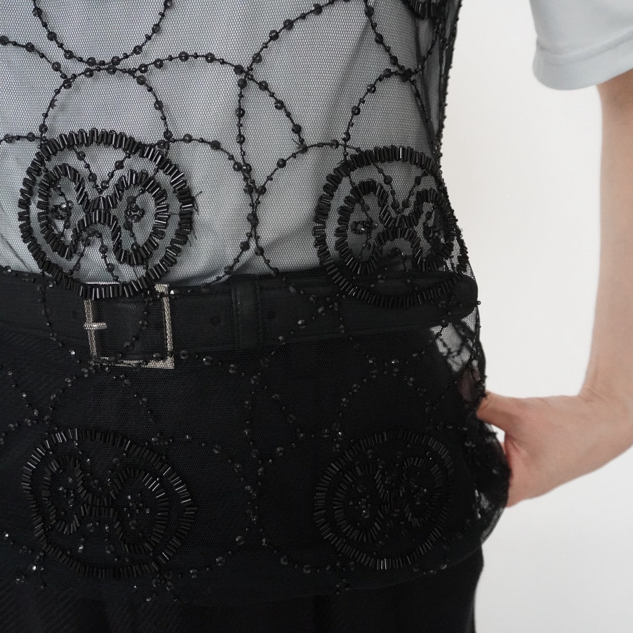 90s Beads Design Camisole Top