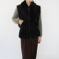 90s Fluffy Fleece Vest