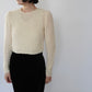 90s Cropped Light Knit