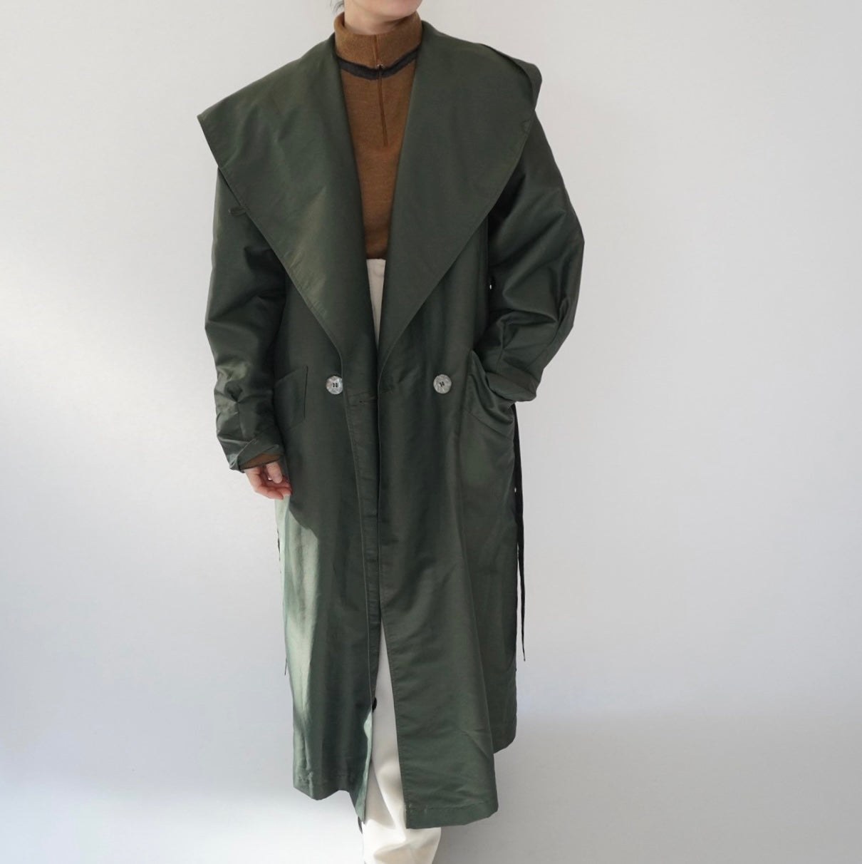90s Design Light Coat Made in Poland