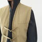 70s Belt Design Vest Made in USA