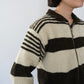 90s EURO Zipped Top