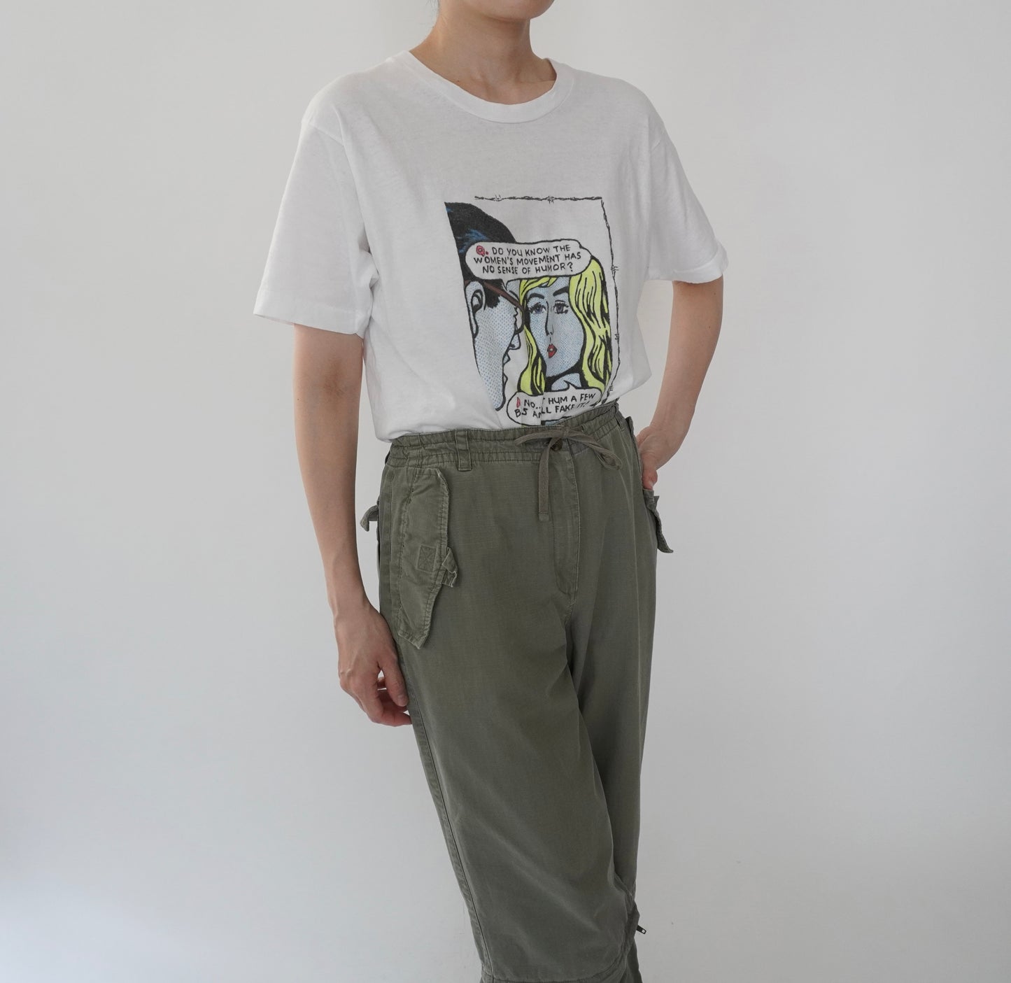 80s Printed T-shirt Made in USA