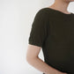 90s Silk Ribbed Top