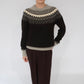 80s Hand Knitted in Peru Alpaca Wool Knit