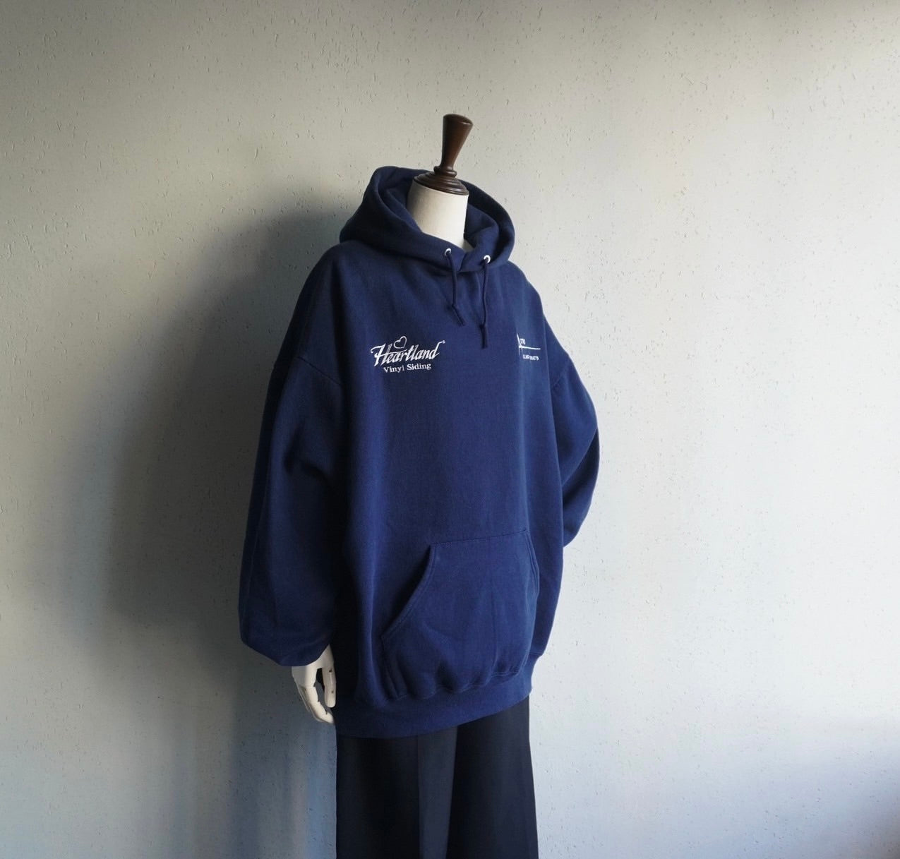 90s Hooded Sweater Made in USA