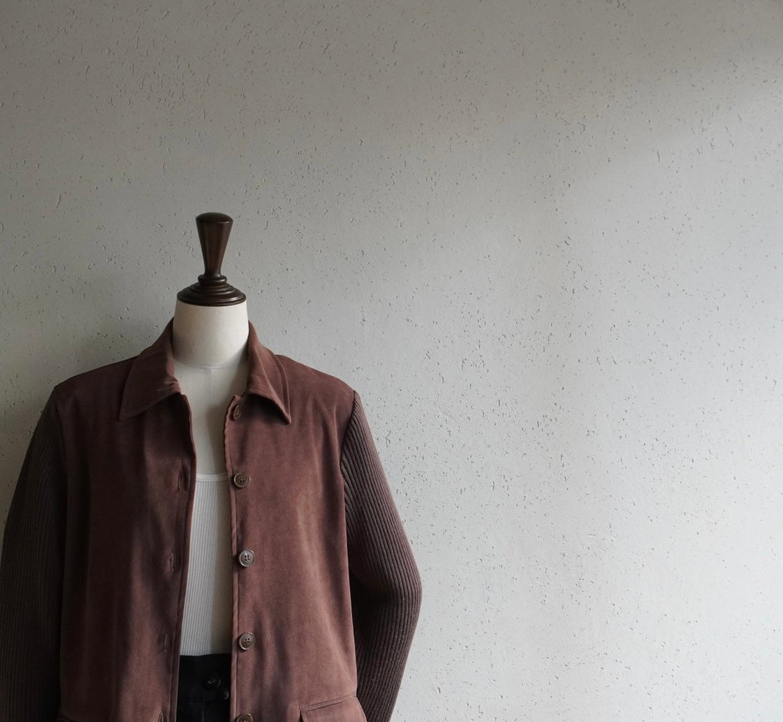 90s Brown Shirt,Jacket