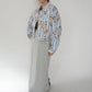 90s Zip Design Maxi Skirt