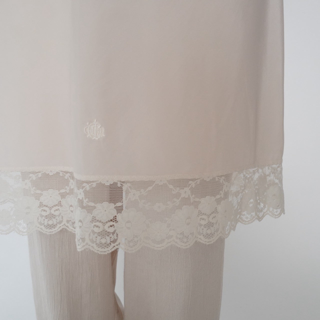 90s "Christian Dior" Slip Skirt  Made in USA