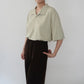 90s Light Green Ribbed Top